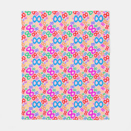 oneindige veelvouden fleece deken