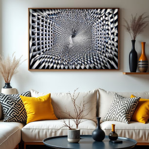 Oneindige Vortex Poster