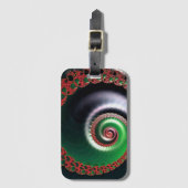 oneindige werveling bagagelabel (Voorkant (verticaal))