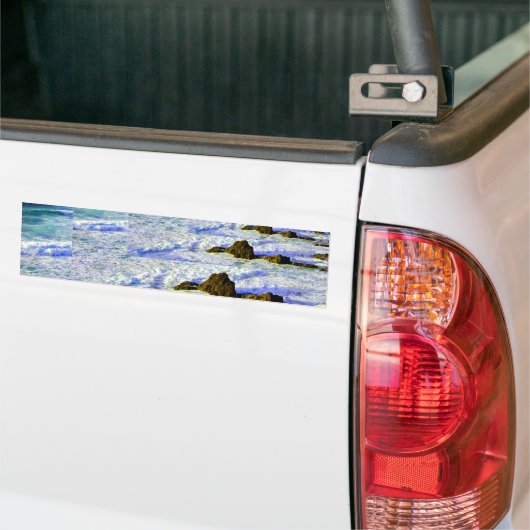 Oneindige Zee Bumpersticker (Op Truck)