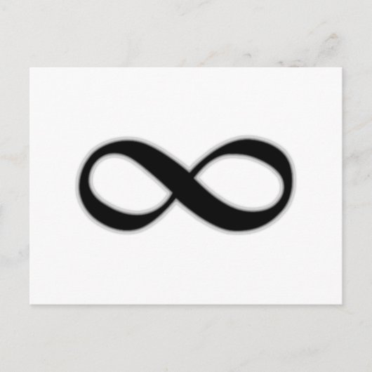 Oneindigheid Briefkaart (Voorkant)