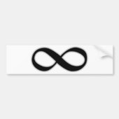 Oneindigheid Bumpersticker (Voorkant)