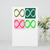 Oneindigheid en verder briefpapier (Staand voorkant)