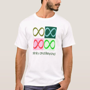 Oneindigheid en verder t-shirt