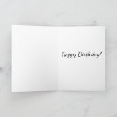 Oneindigheid Libel met Rozen "Gefeliciteerd" Kaart (Binnen)