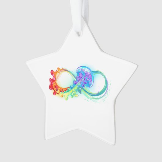 Oneindigheid met regenboogkwal ornament (voorkant)