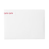 Oneindigheid met rode wijn (Voorkant)