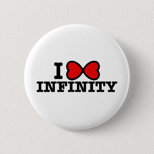Oneindigheid Ronde Button 5,7 Cm