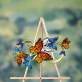 Oneindigheid van Monarch Vlinders Acryl Bord (Neutraal)