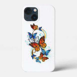 Oneindigheid van Monarch Vlinders iPhone 13 Mini Hoesje