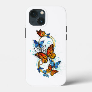 Oneindigheid van Monarch Vlinders iPhone 13 Mini Hoesje