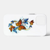 Oneindigheid van Monarch Vlinders Case-Mate iPhone Case (Achterkant (horizontaal))