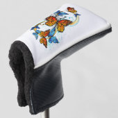Oneindigheid van Monarch Vlinders Golfheadcover (3/4 voorkant)