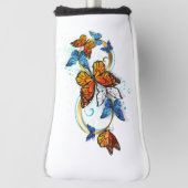 Oneindigheid van Monarch Vlinders Golfheadcover (Draai 90)