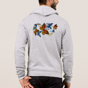 Oneindigheid van Monarch Vlinders Hoodie