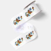 Oneindigheid van Monarch Vlinders Lint (Achterkant)