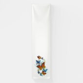 Oneindigheid van Monarch Vlinders Spandoek (Verticaal)