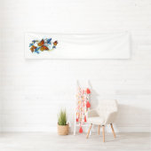 Oneindigheid van Monarch Vlinders Spandoek (Insitu)
