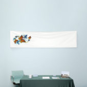 Oneindigheid van Monarch Vlinders Spandoek (Beurs)