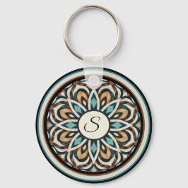Oneindigheidsbloem Mandala Sleutelhanger