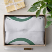 Oneindigheidssymbool met pauwenveer tissuepapier (Geschenk)