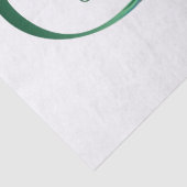 Oneindigheidssymbool met pauwenveer tissuepapier (Detail)