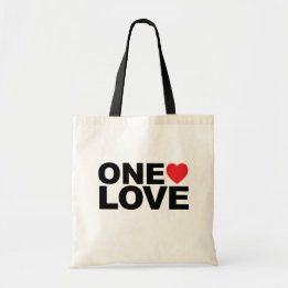 OneLove Logo Canvas tas