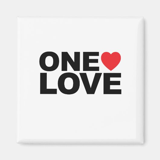 OneLove Logo Magneet (Voorkant)