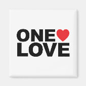 OneLove Logo Magnet Magneet (Voorkant)