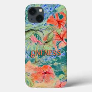 Oneness Balsam en Lobelia bloemen iPhone 13 Hoesje