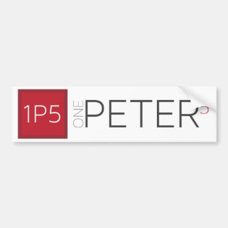 OnePeterFive Swag Bumpersticker