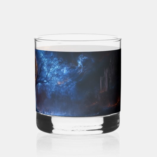 ONEs-structuur Whisky Glas (Achterkant)