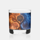 ONEs-structuur Whisky Glas (Links)
