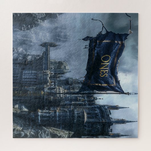 ONEs Vlag en badge Legpuzzel (Horizontaal)