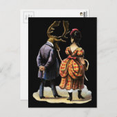  oneven Victoriaans Briefkaart (Voorkant / Achterkant)