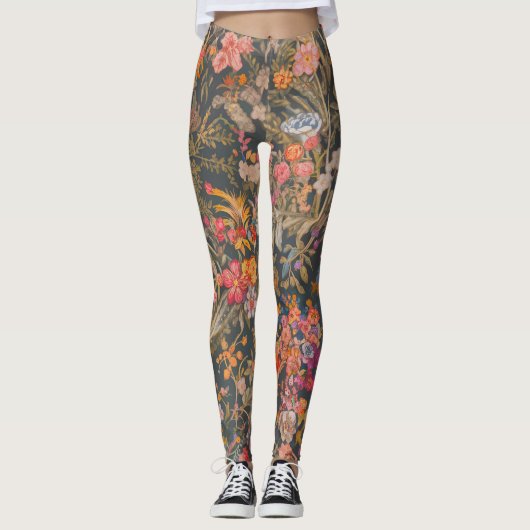 Onflora bloemenlegging leggings (Voorkant)