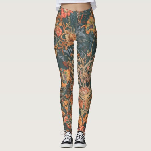 Onflora bloemenlegging leggings (Voorkant)
