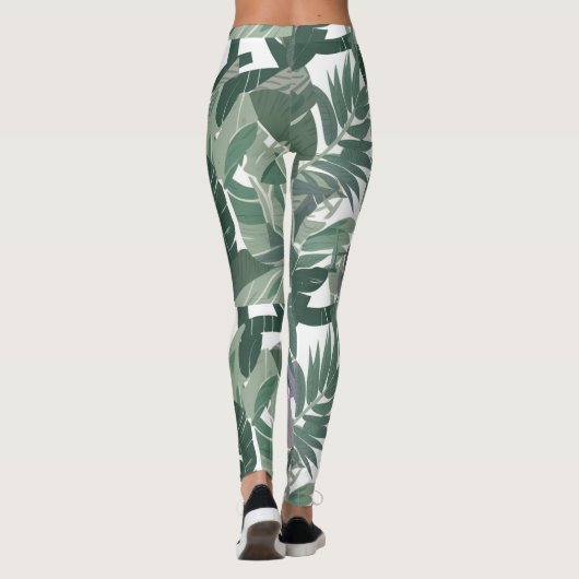 Onflora bloemenlegging leggings (Achterkant)