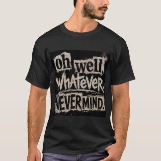 ongeacht t-shirt