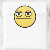 Ongeamuseerde squint sticker (Tas)