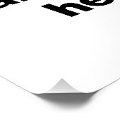 Ongeboren kinderen en gezondheidszorg perfect poster (Hoek)