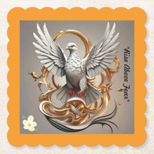 "Ongebroken geest" Kartonnen Onderzetters