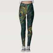 Ongebruikelijk + uniek, zeer gedetailleerd doezela leggings (Voorkant)