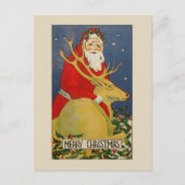 Ongebruikelijke deco kerstherten kerst briefkaart (Voorkant)