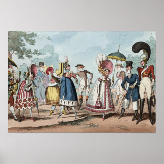 Ongebruikelijke Modes print/poster Poster