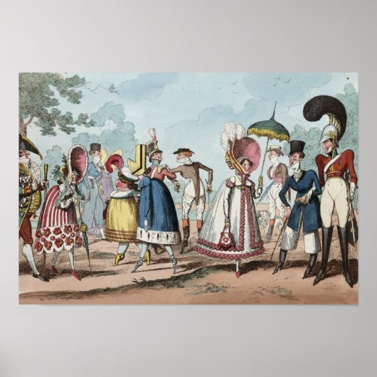 Ongebruikelijke Modes print/poster Poster (Voorkant)