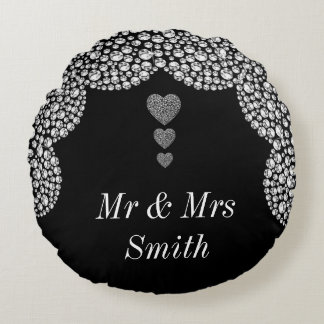 Ongebruikelijke  persoonlijke huwelijkscadeaupiloo rond kussen