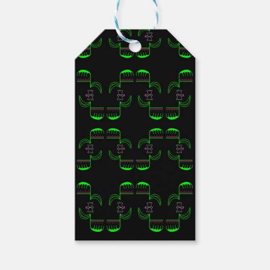 Ongebruikelijke Venus Flytrap Gift Label Label Cadeaulabel (Voorkant)