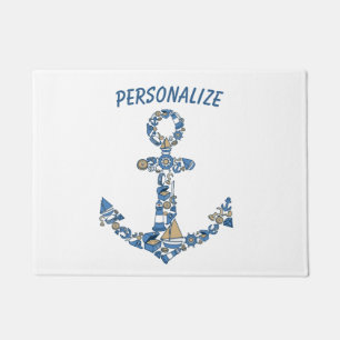 Ongebruikelijke vuurtoren voor de verwarming van d deurmat