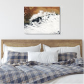 Ongebruikelijke wolkenformaties canvas afdruk (Insitu (Slaapkamer))